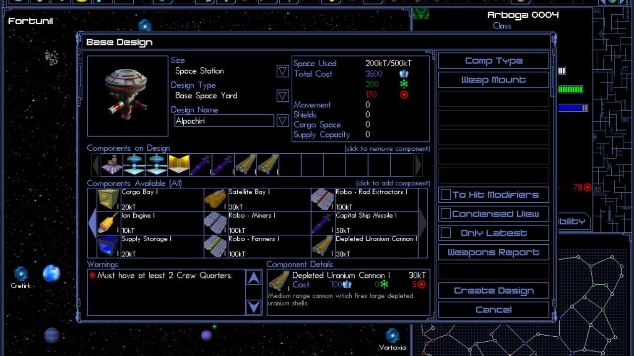 Screenshot for Space Empires IV