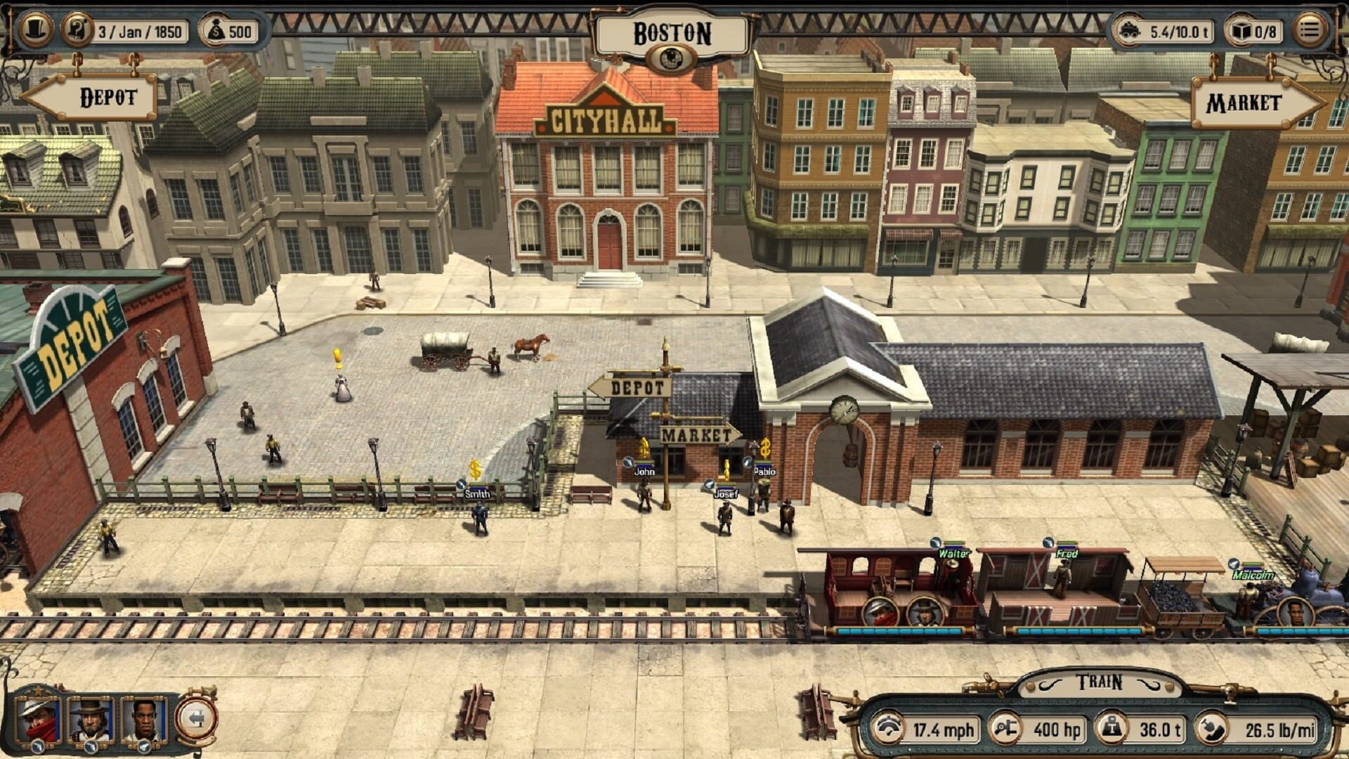 Screenshot for Bounty Train