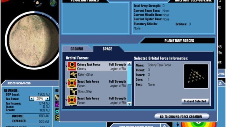 Screenshot for Master of Orion III