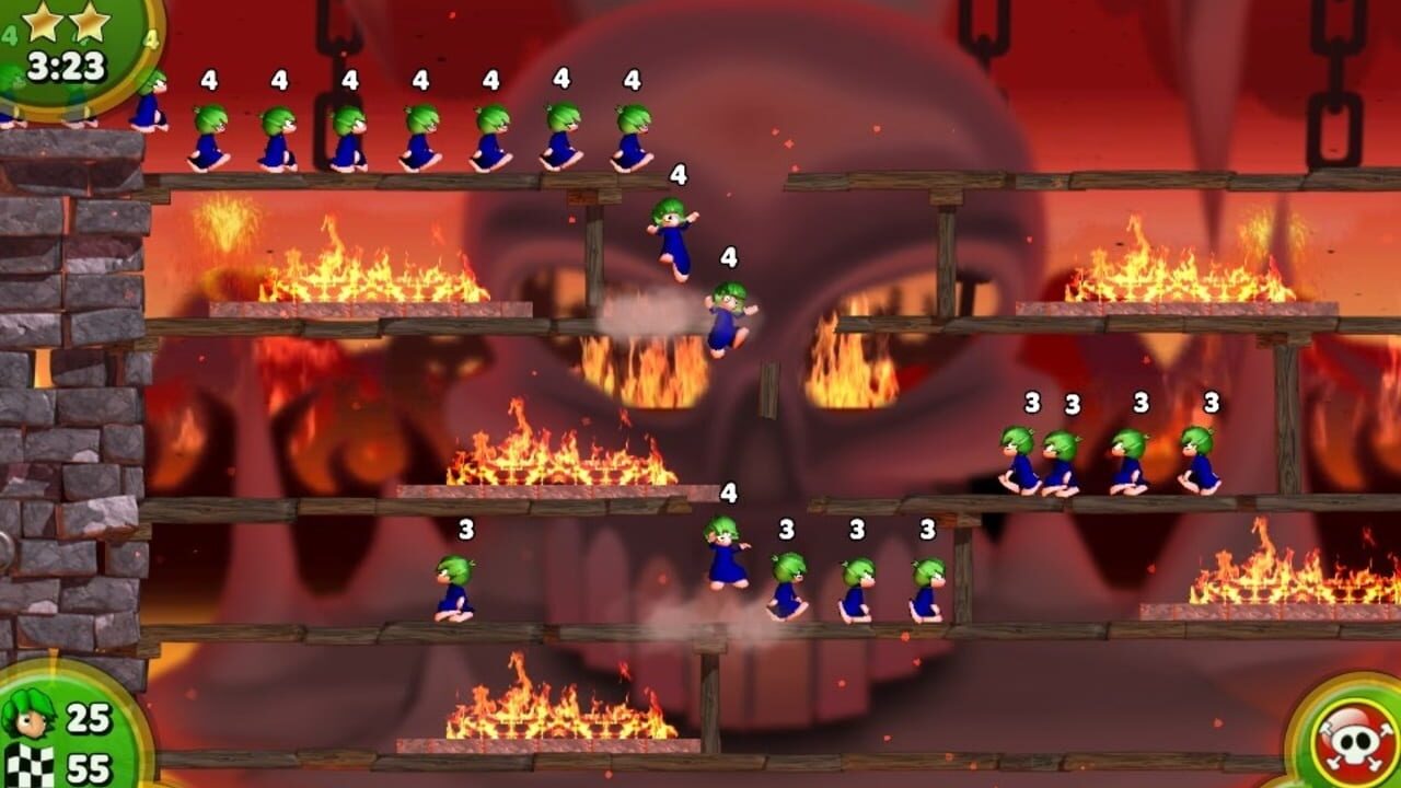 Screenshot for Lemmings Touch