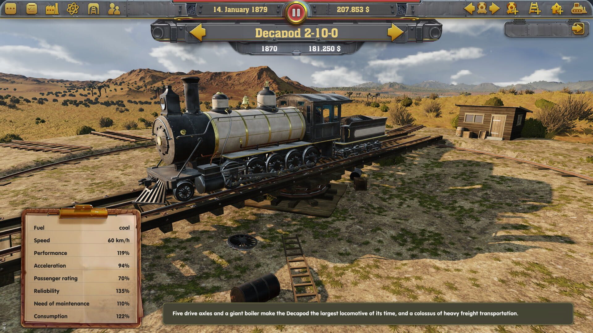Screenshot for Railway Empire