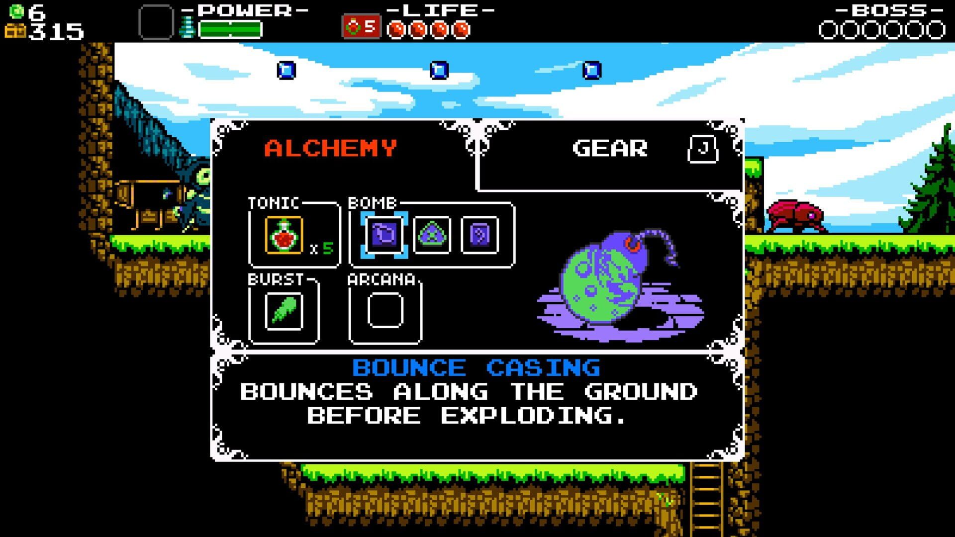 Screenshot for Shovel Knight: Plague of Shadows