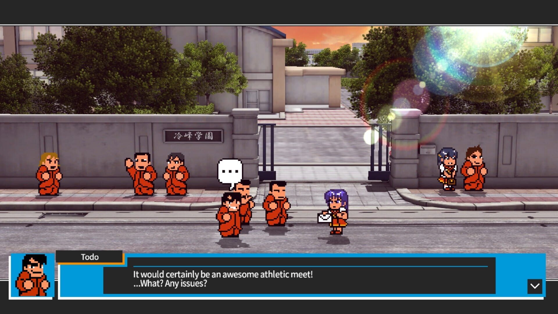Screenshot for River City Super Sports Challenge: All Stars Special