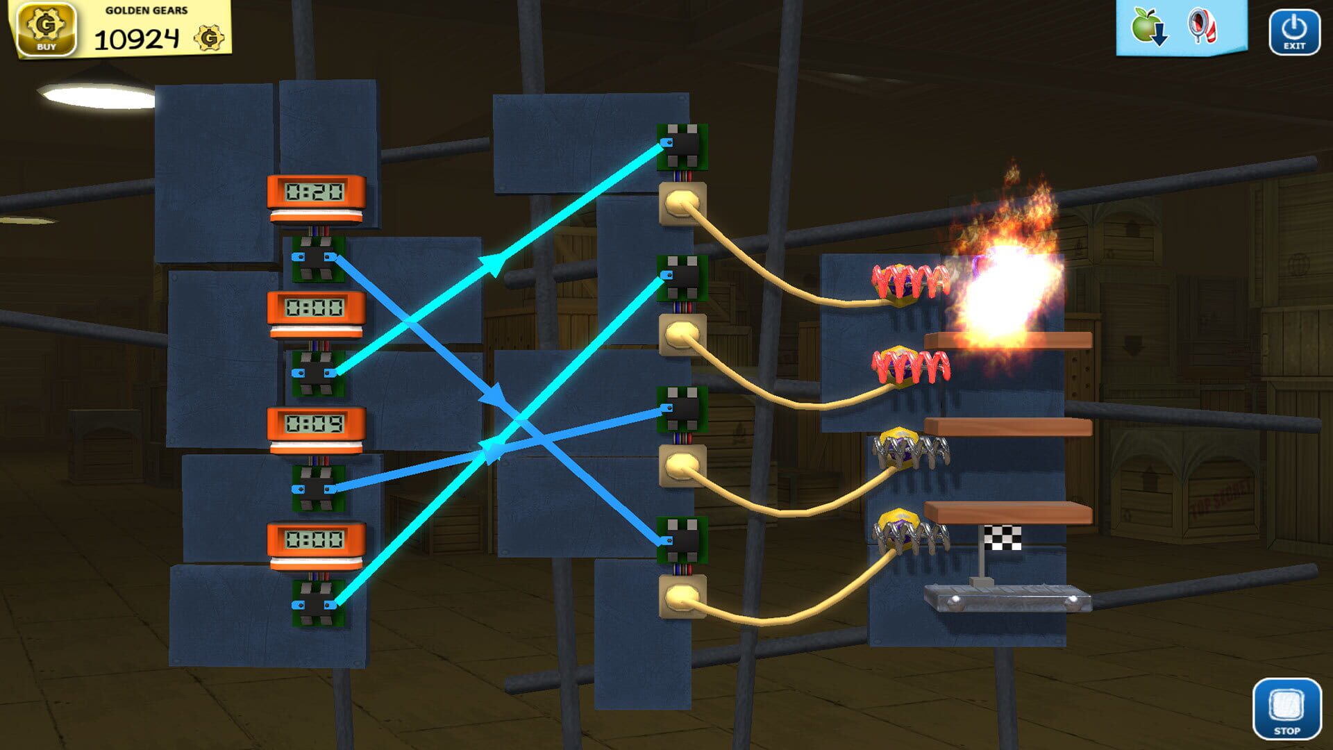 Screenshot for Crazy Machines: Golden Gears