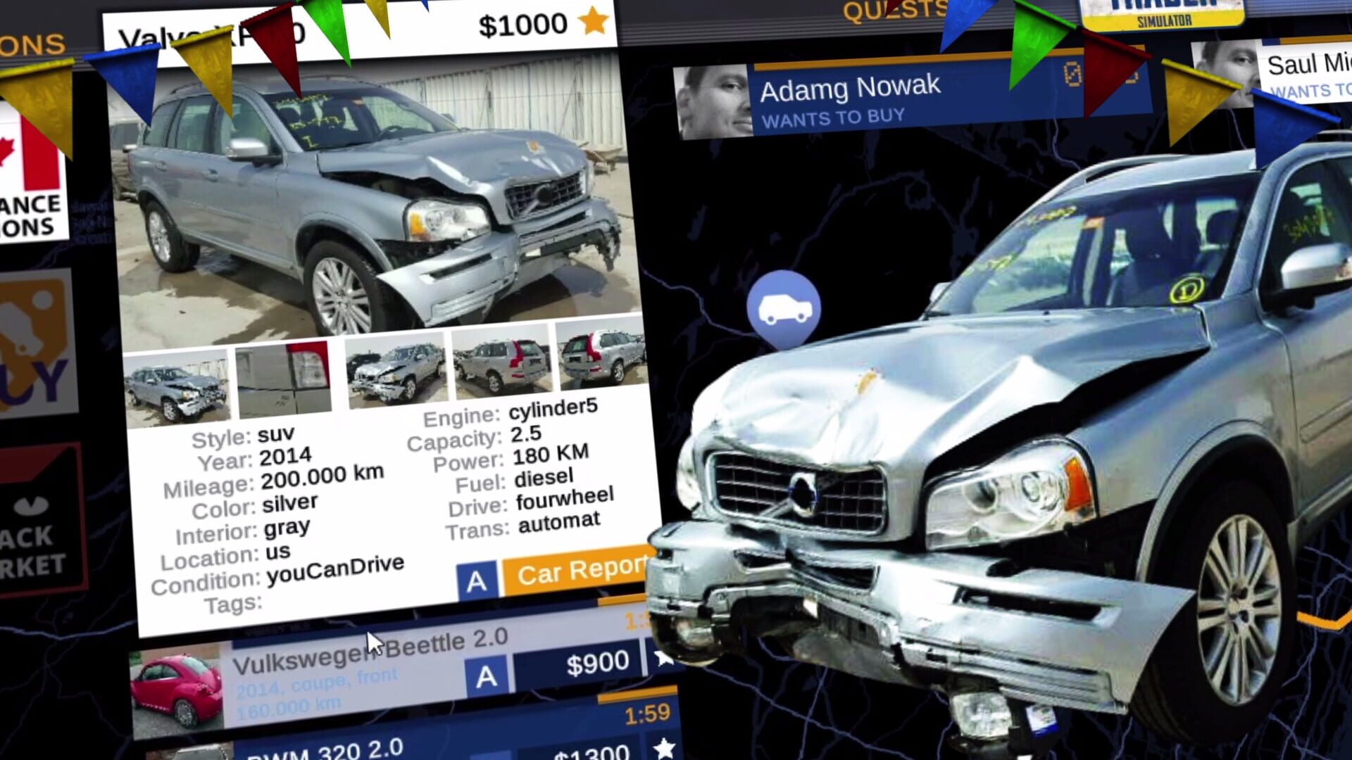 Screenshot for Car Trader Simulator