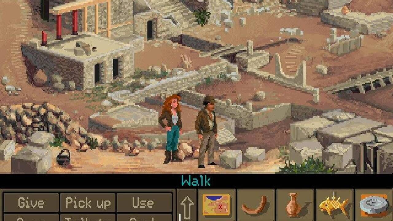 Screenshot for Indiana Jones and the Fate of Atlantis