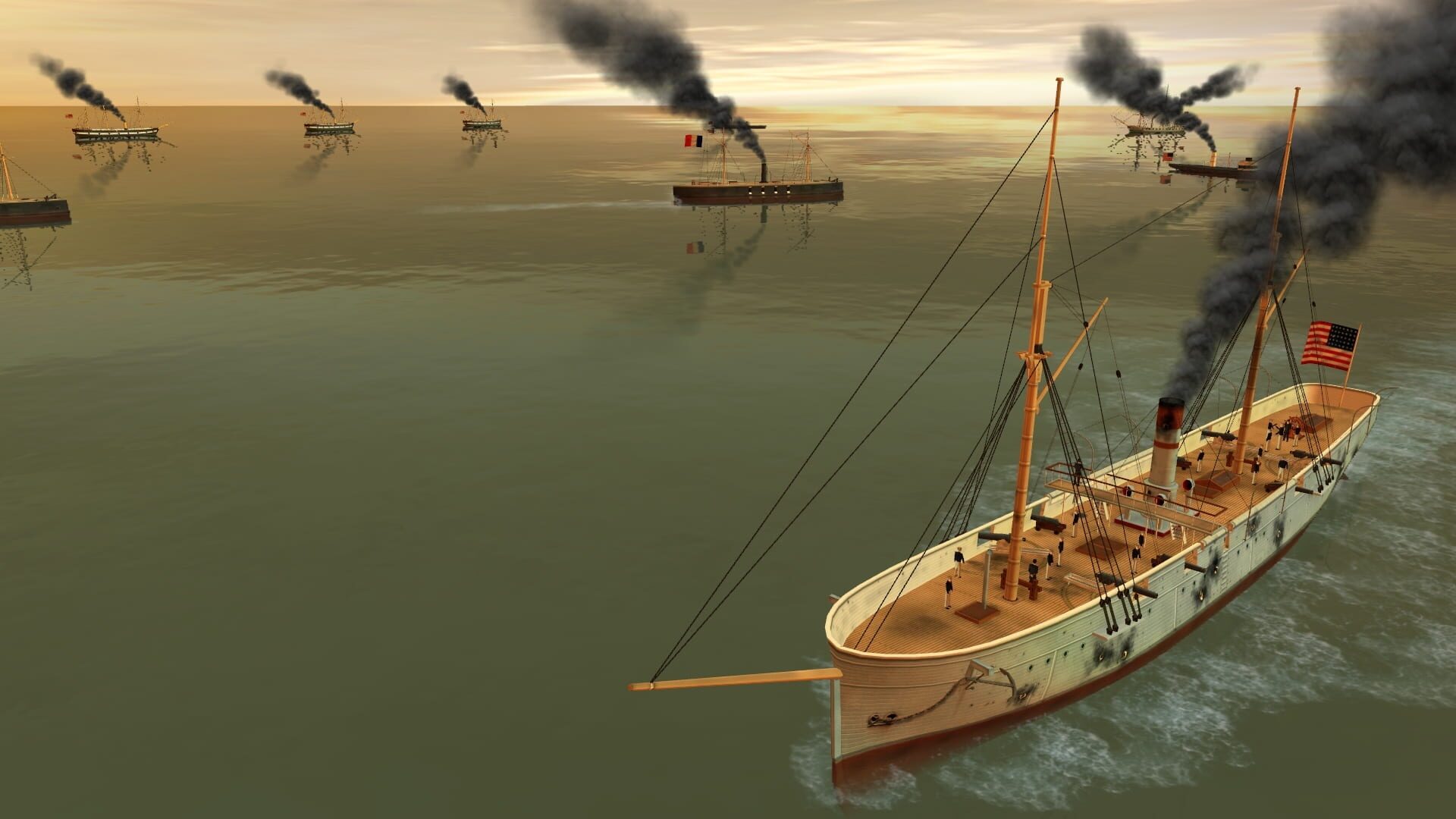 Screenshot for Clad in Iron: Gulf of Mexico 1864