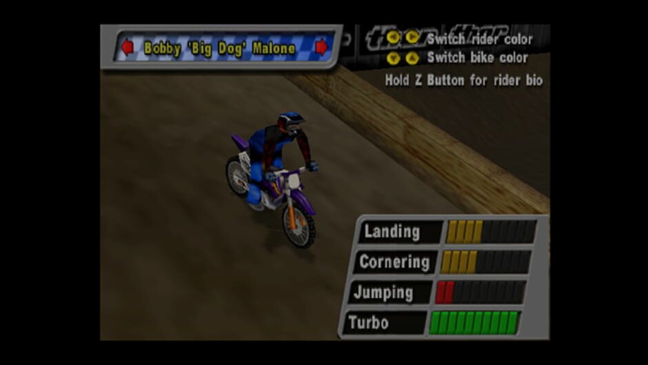 Screenshot for Excitebike 64