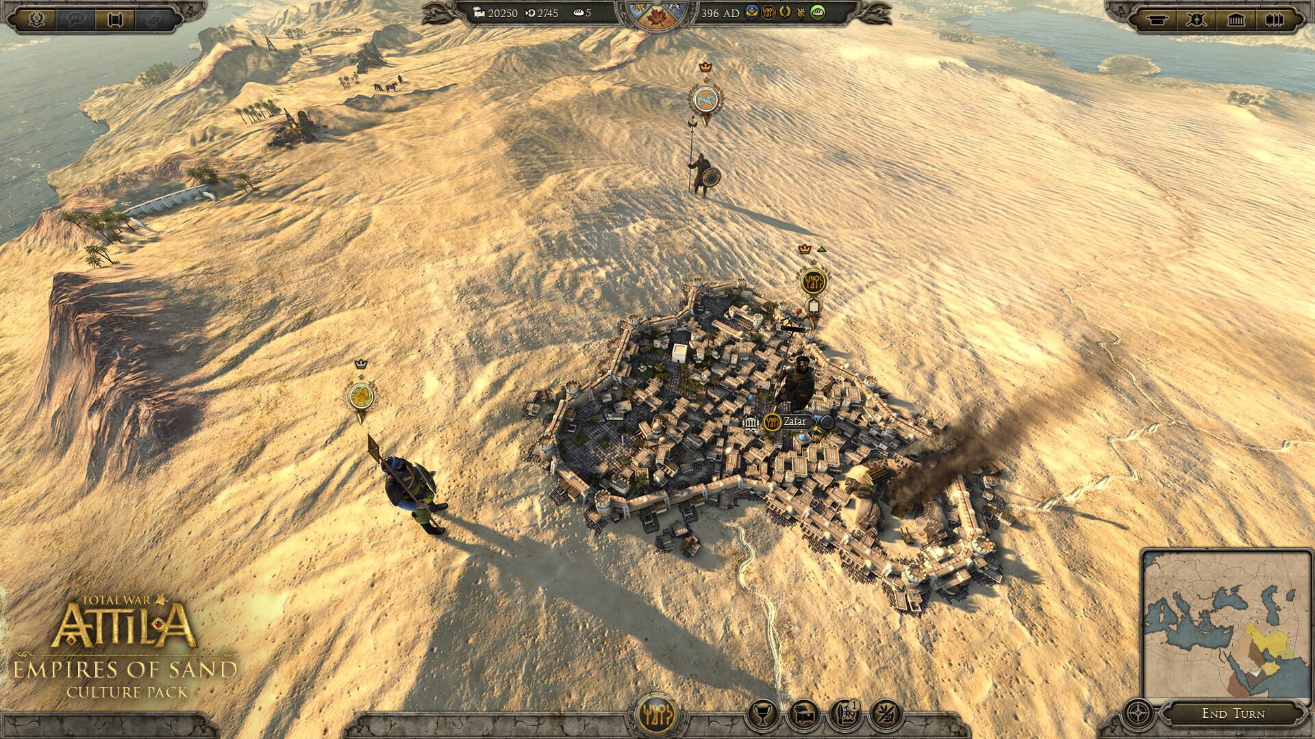 Screenshot for Total War: Attila - Empires of Sand Culture Pack