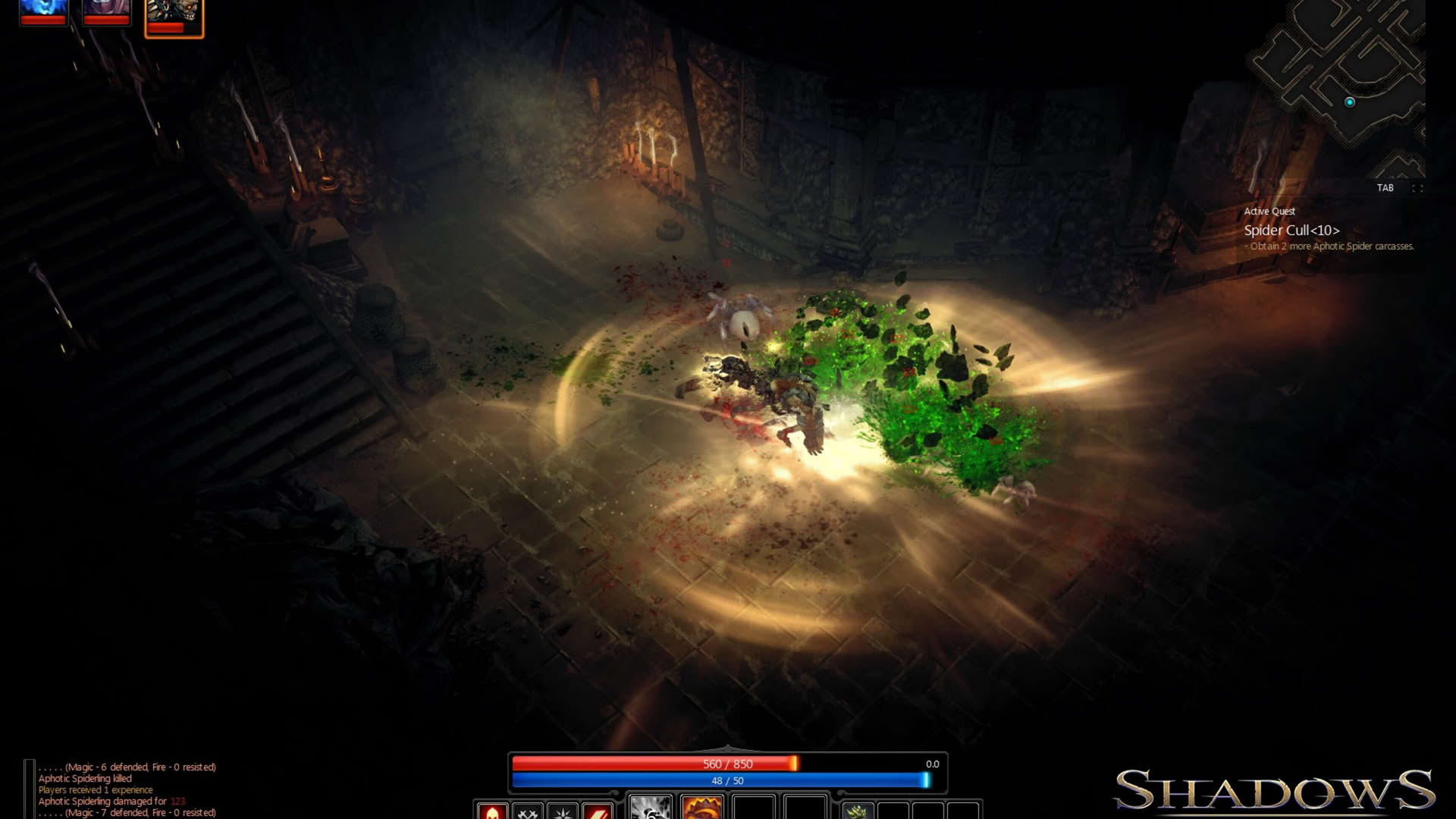 Screenshot for Shadows: Heretic Kingdoms