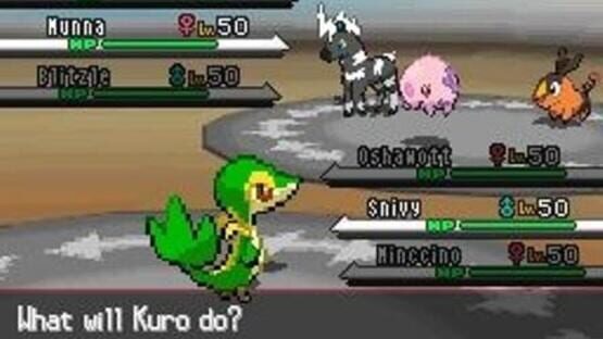 Screenshot for Pokémon White Version