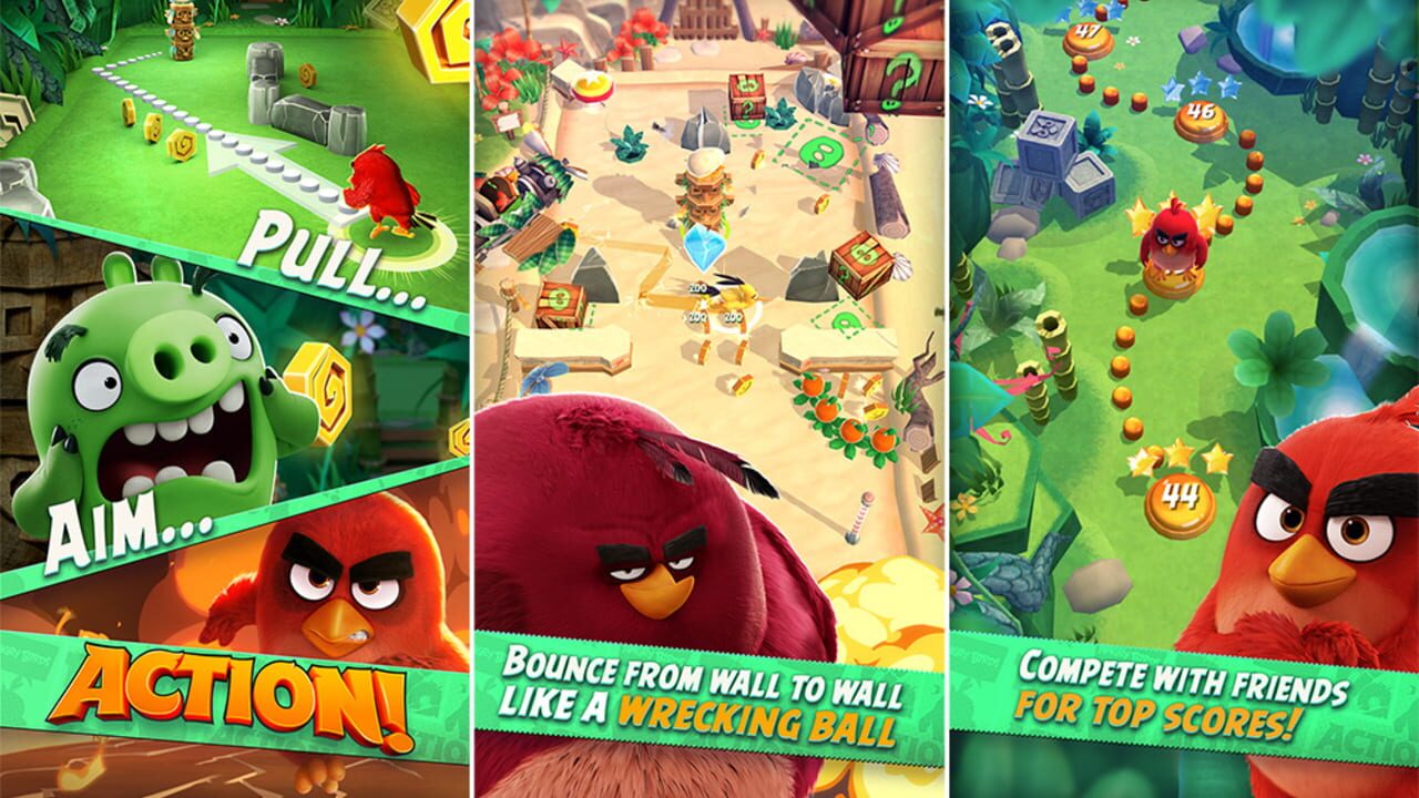 Screenshot for Angry Birds Action!
