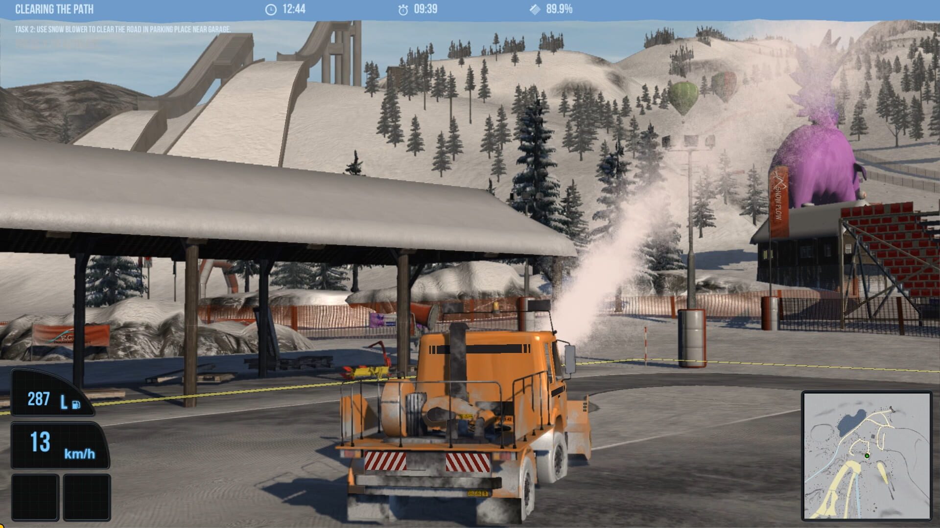 Screenshot for Snowcat Simulator