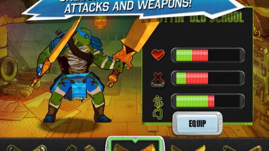 Screenshot for Teenage Mutant Ninja Turtles: Brothers Unite