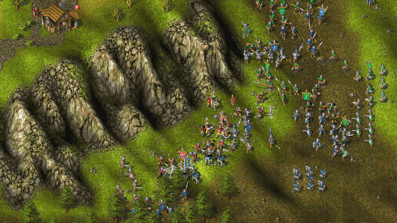Screenshot for Knights and Merchants: The Peasants Rebellion