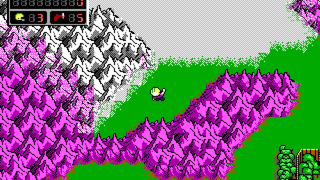 Screenshot for Commander Keen in Goodbye, Galaxy!: Secret of the Oracle
