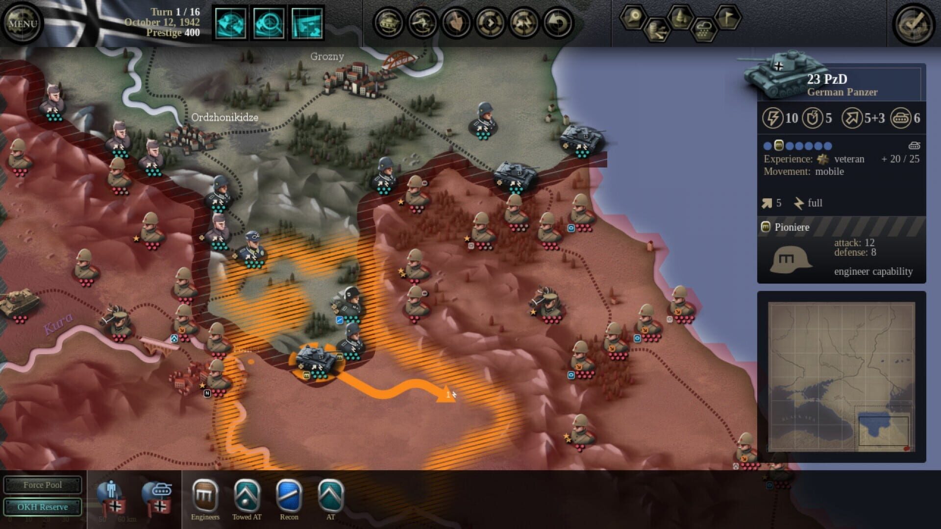Screenshot for Unity of Command