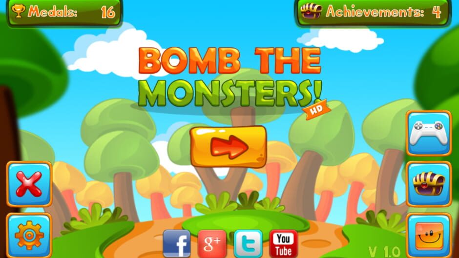 Screenshot for Bomb the Monsters!