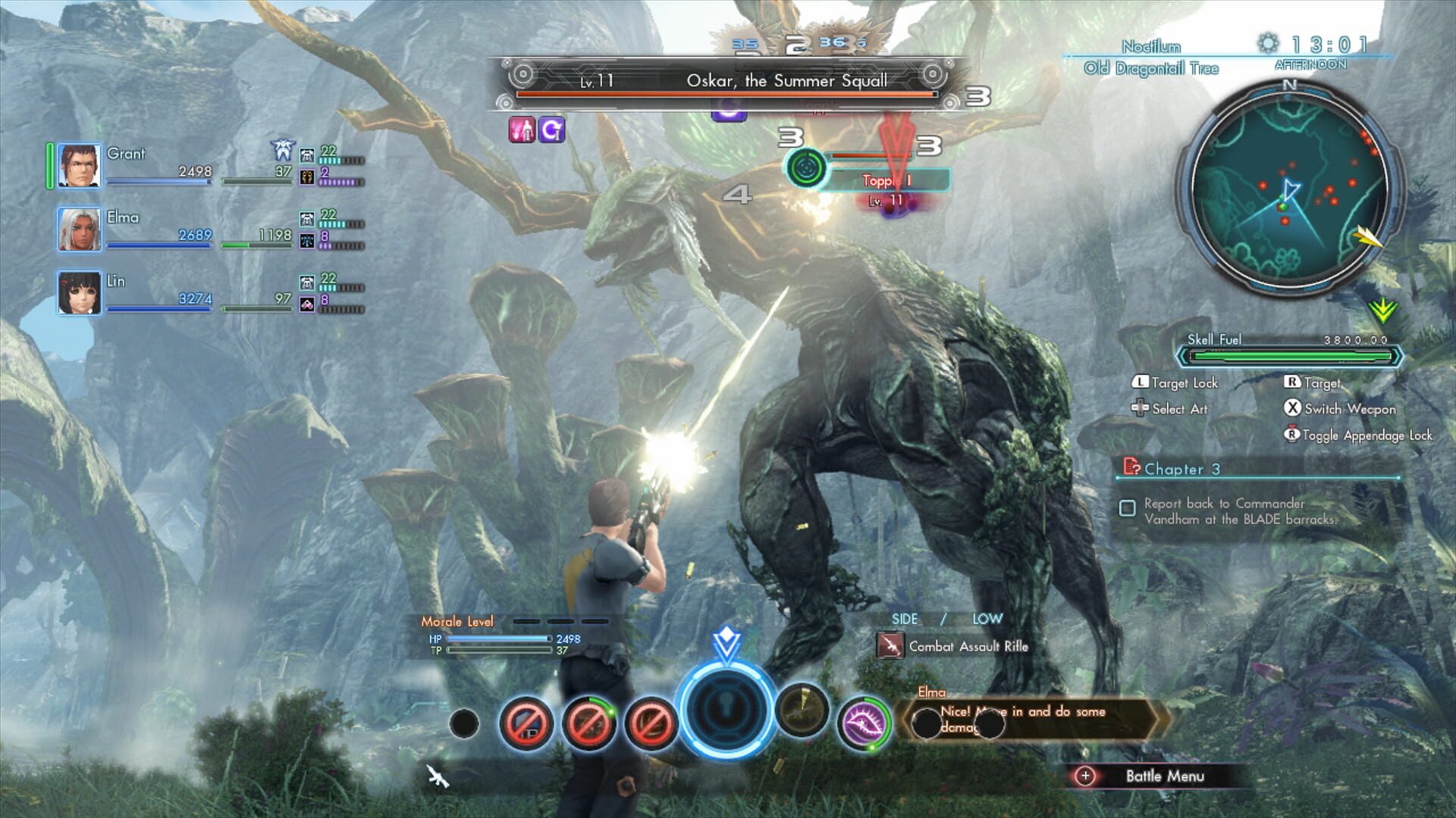 Screenshot for Xenoblade Chronicles X