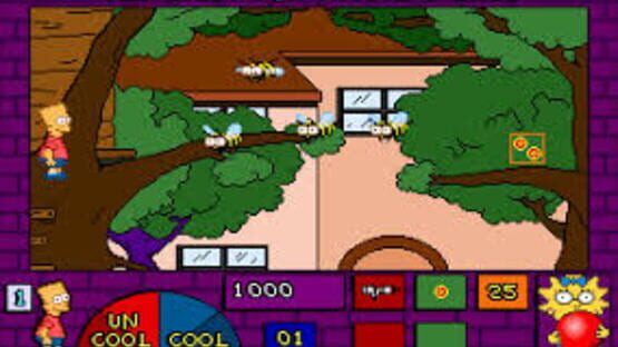 Screenshot for The Simpsons: Bart's House of Weirdness