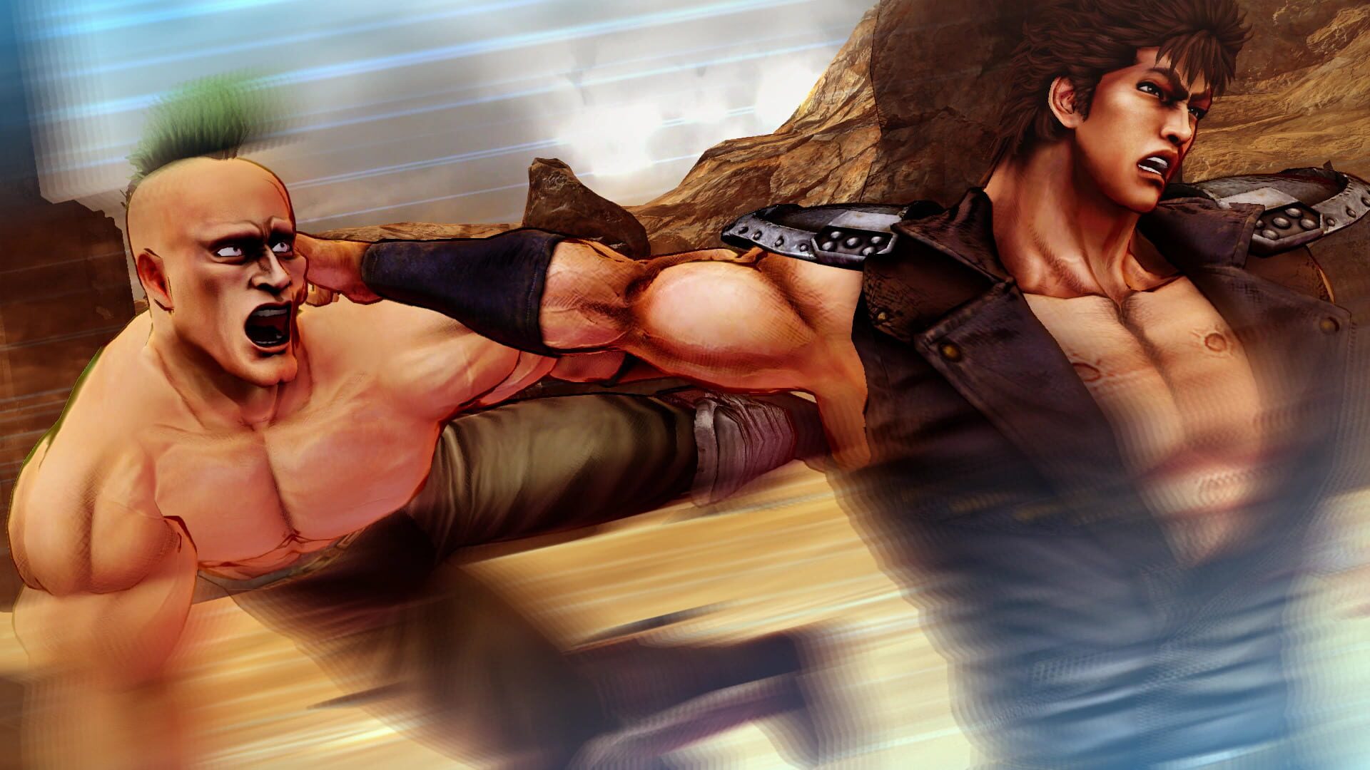 Screenshot for Fist of the North Star: Lost Paradise