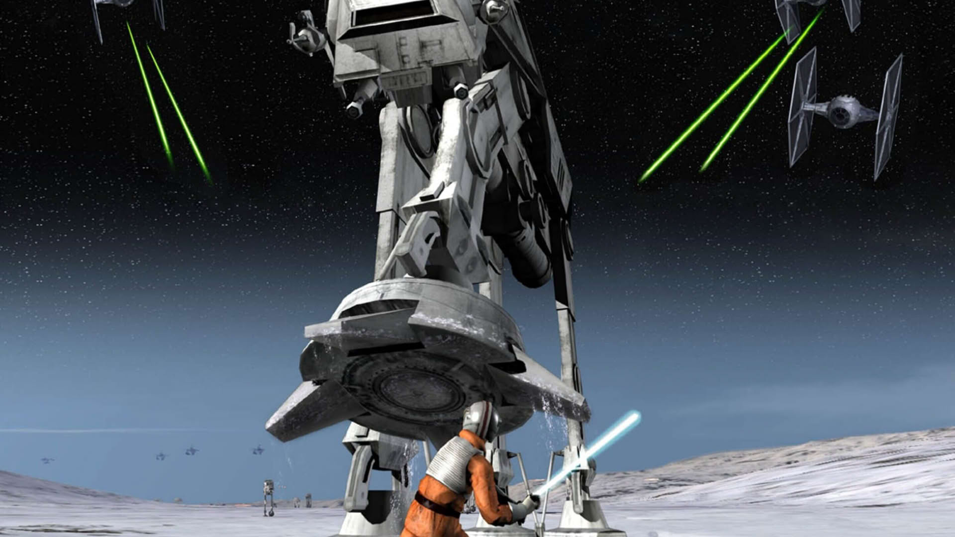Screenshot for Star Wars: Rogue Squadron III - Rebel Strike