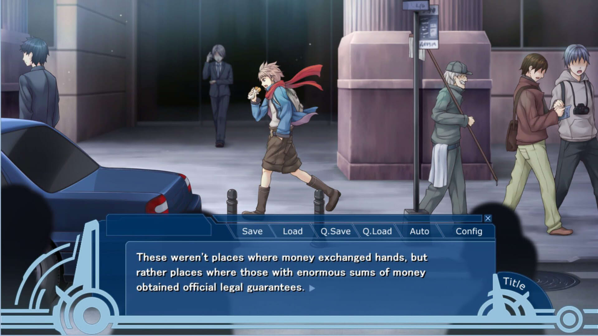 Screenshot for World End Economica: Episode.01