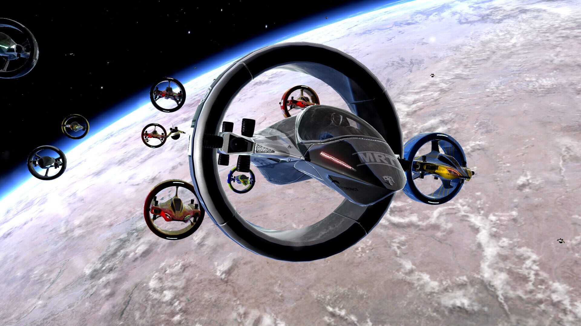 Screenshot for Orbital Racer