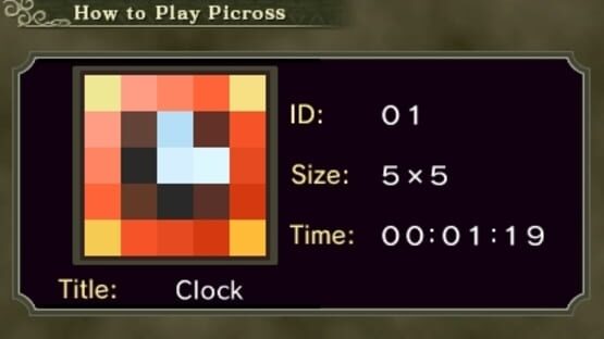 Screenshot for My Nintendo Picross: The Legend of Zelda Twilight Princess
