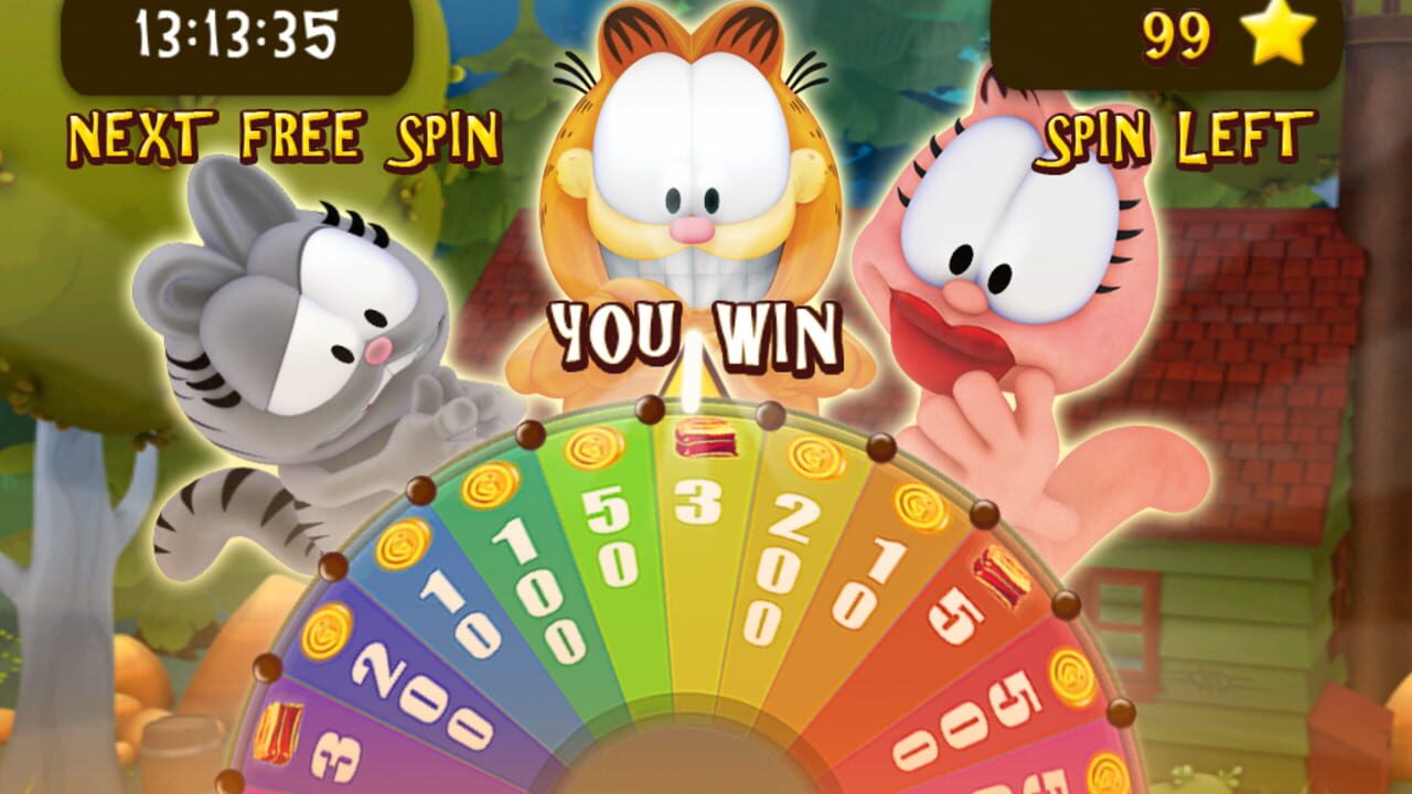 Screenshot for Garfield's Wild Ride