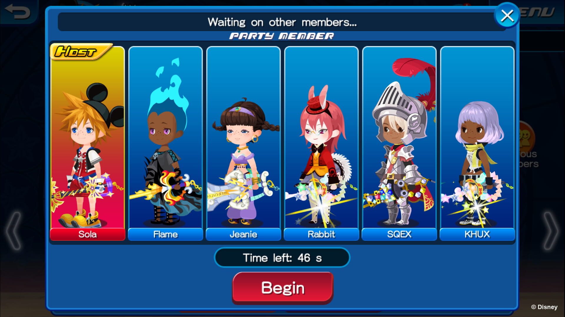 Screenshot for Kingdom Hearts Union χ[Cross]