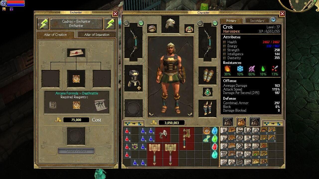 Screenshot for Titan Quest: Immortal Throne