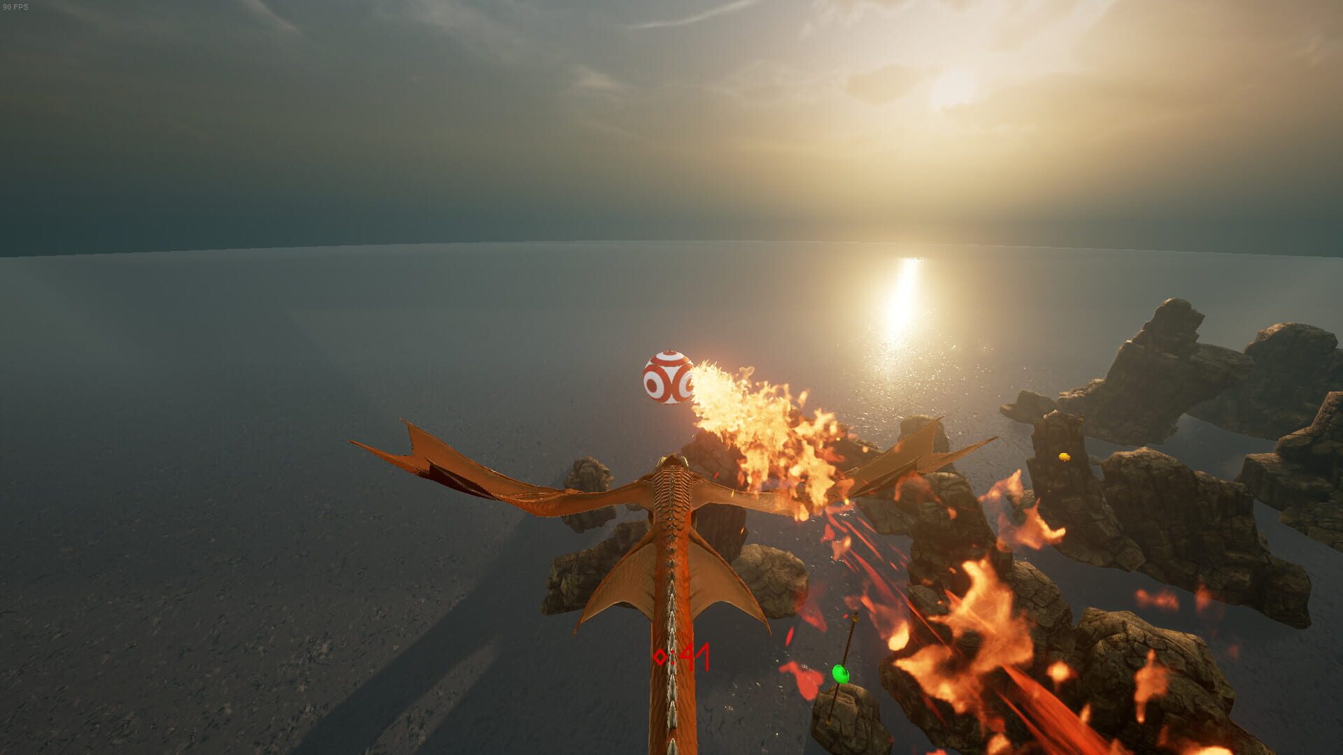 Screenshot for DragonWingsVR