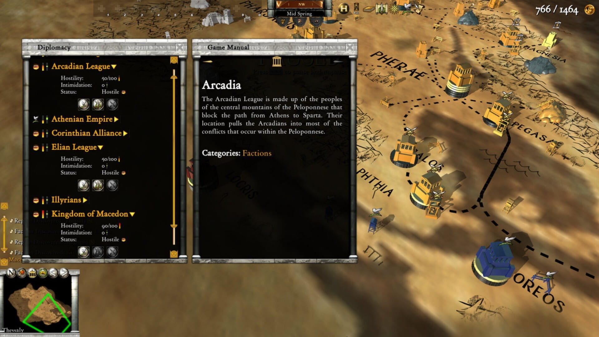 Screenshot for Hegemony Gold: Wars of Ancient Greece