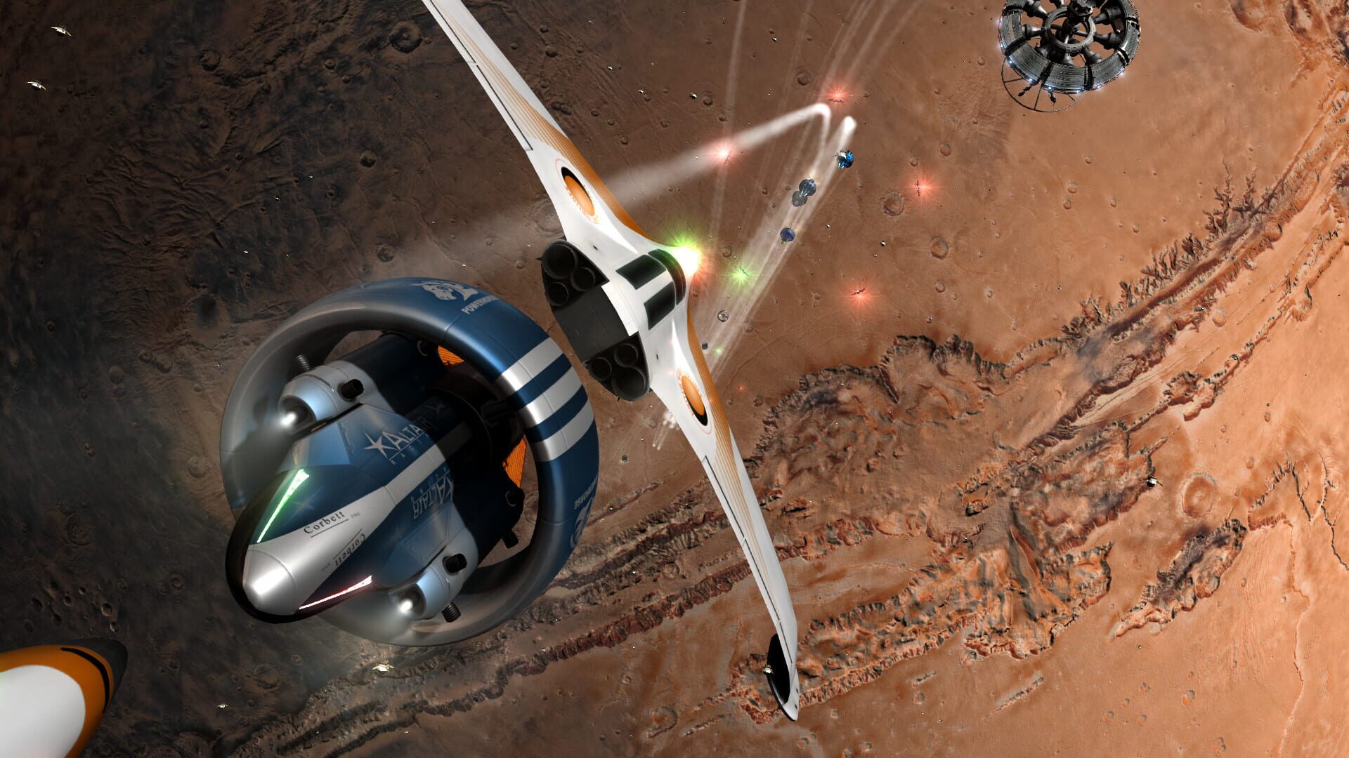 Screenshot for Orbital Racer