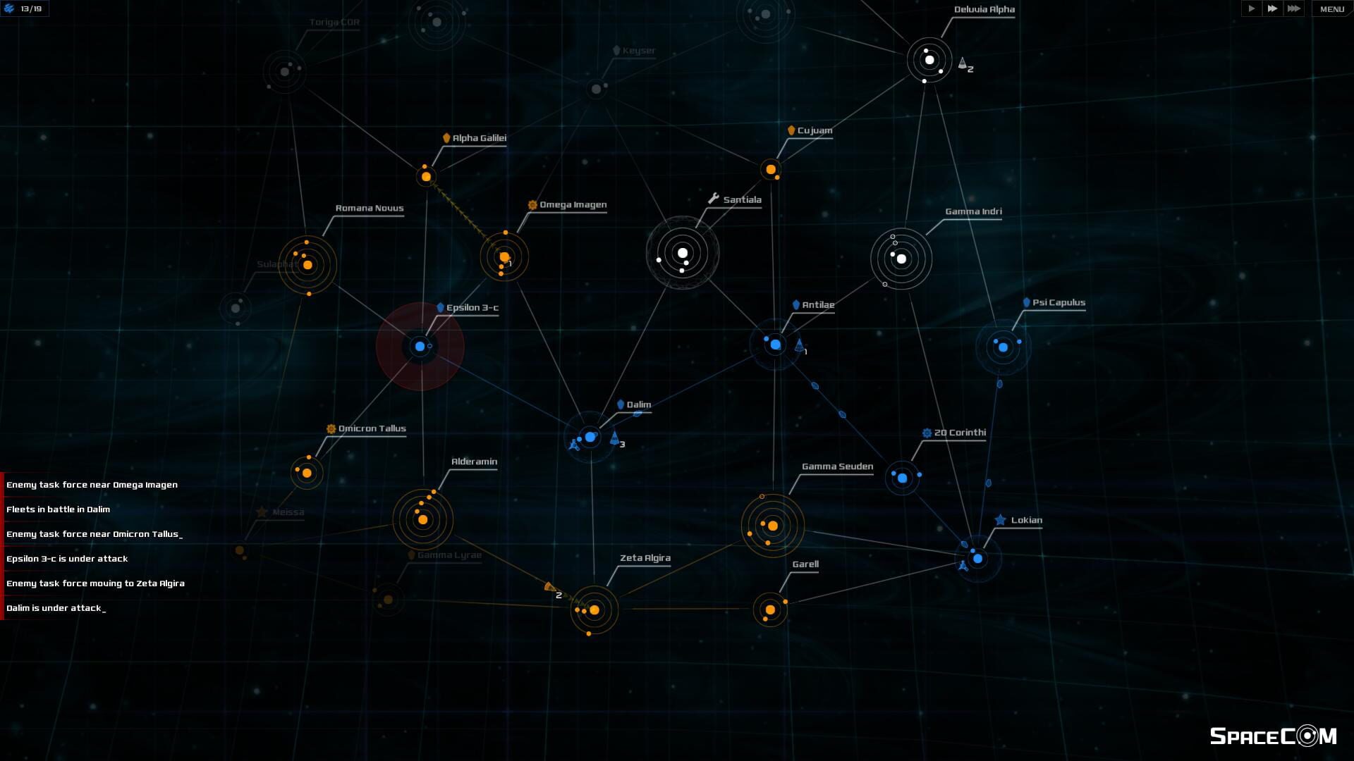 Screenshot for Spacecom
