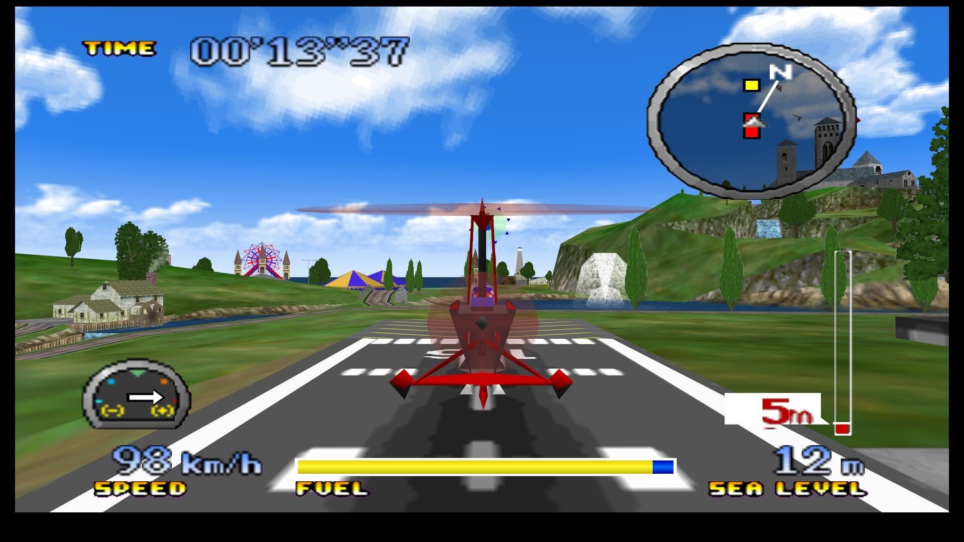 Screenshot for Pilotwings 64