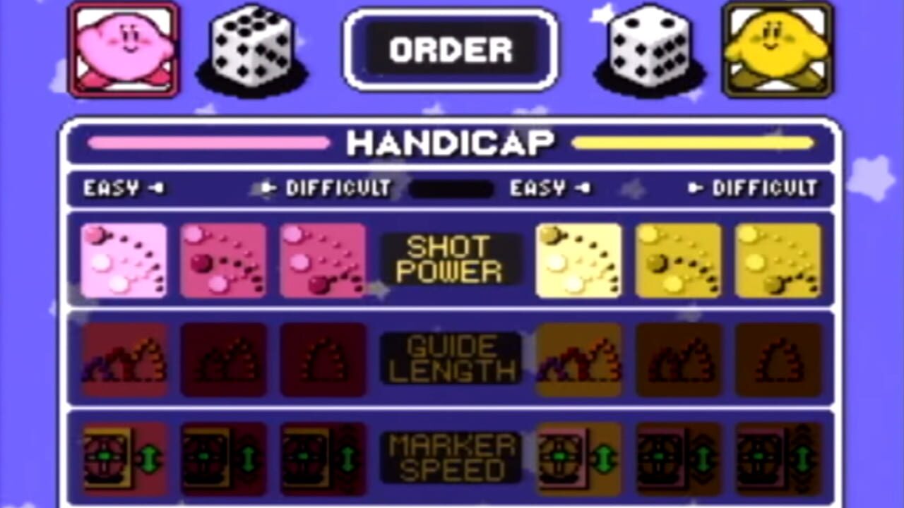 Screenshot for Kirby's Dream Course