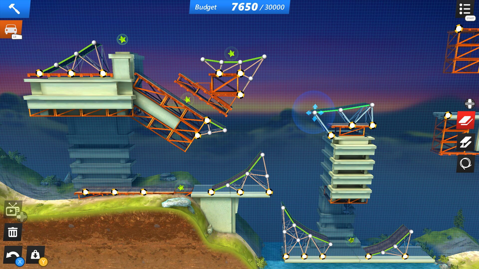 Screenshot for Bridge Constructor: Stunts