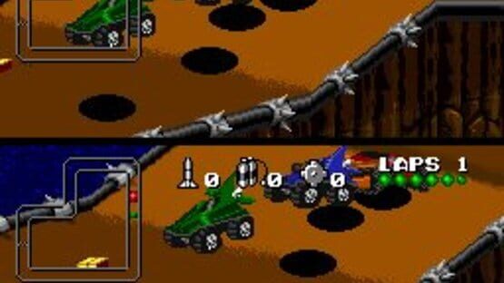 Screenshot for Rock n' Roll Racing