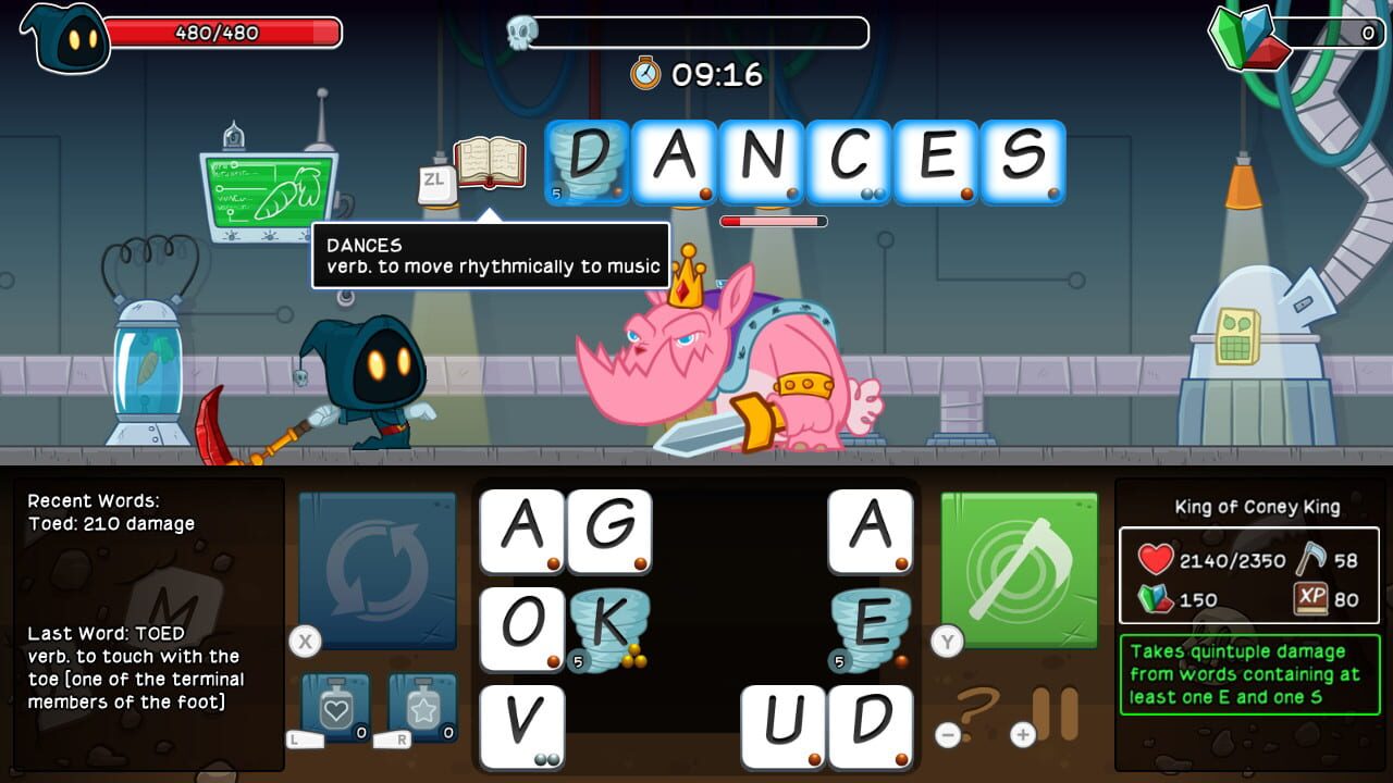 Screenshot for Letter Quest Remastered: Grimm's Journey