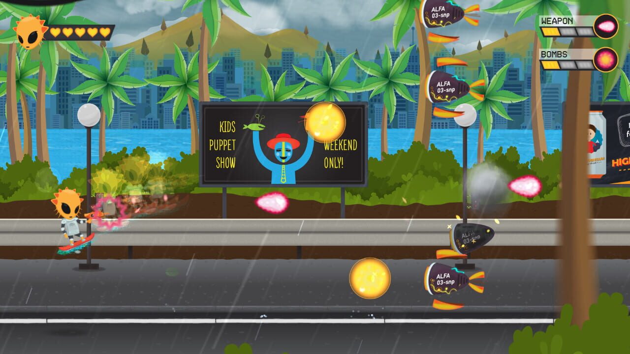 Screenshot for Bye-Bye, Wacky Planet