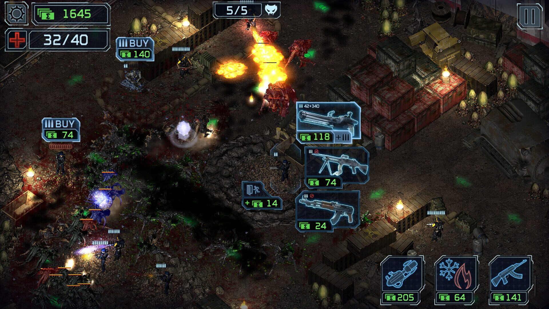 Screenshot for Alien Shooter TD