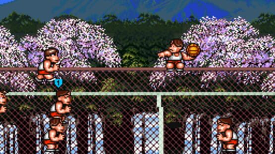 Screenshot for Kunio's Dodgeball Time, C'mon Guys!