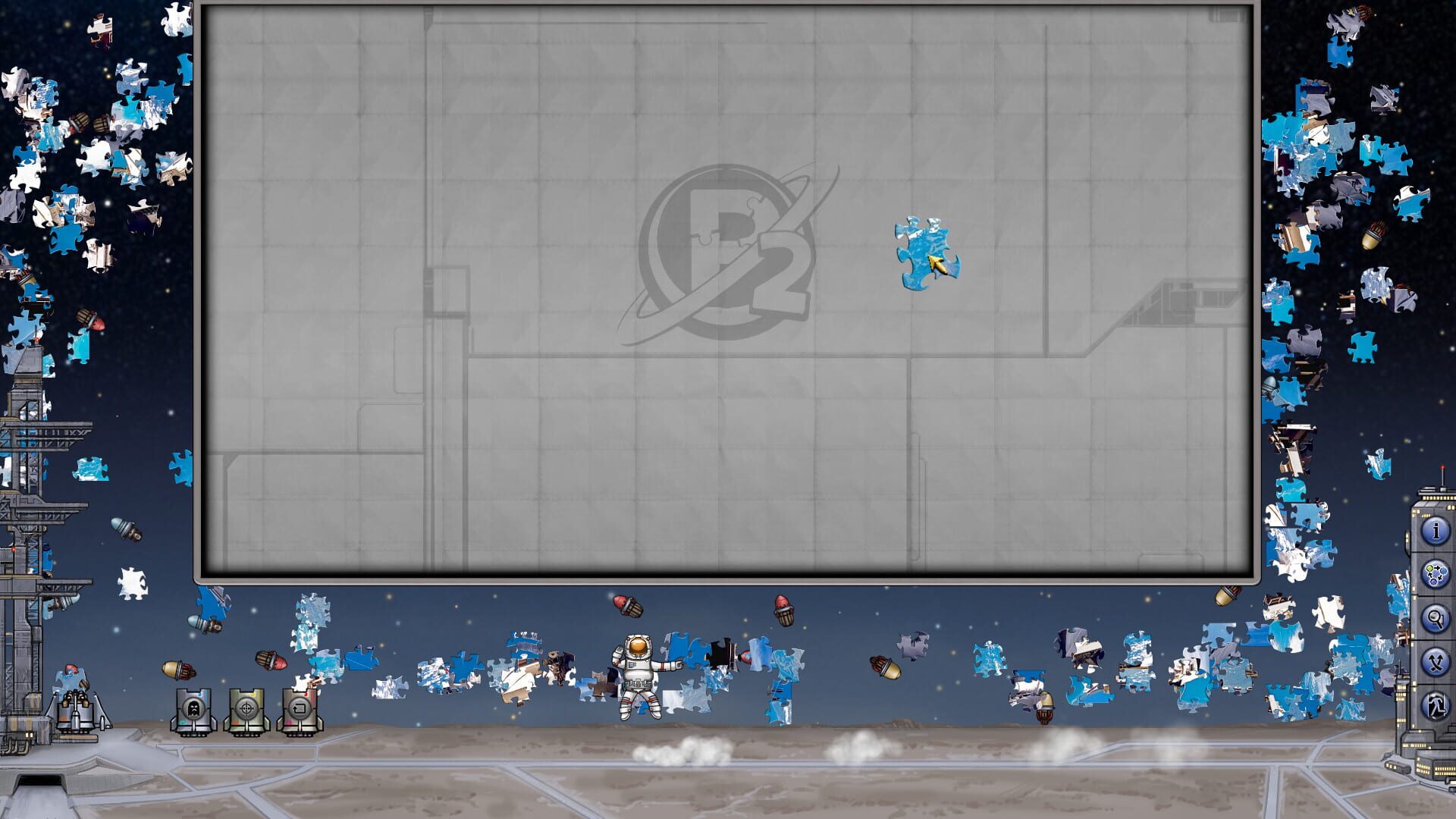 Screenshot for Pixel Puzzles 2: Space