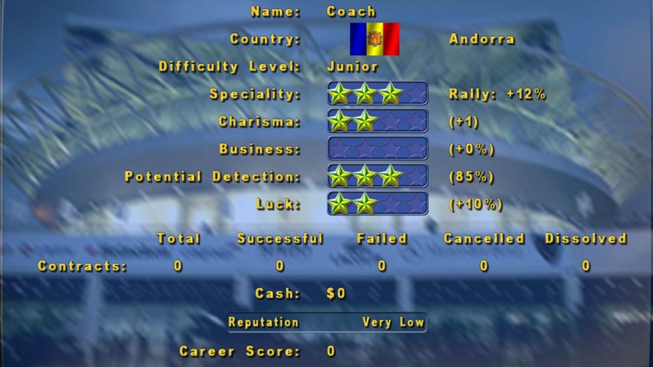 Screenshot for Tennis Elbow Manager