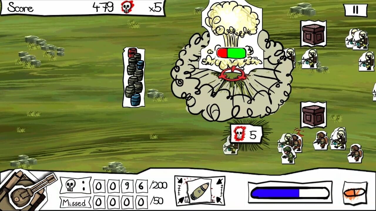 Screenshot for Paper Wars: Cannon Fodder Devastated