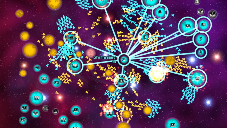 Screenshot for Galcon