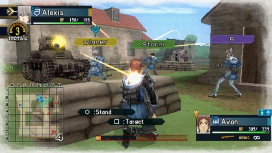 Screenshot for Valkyria Chronicles 2