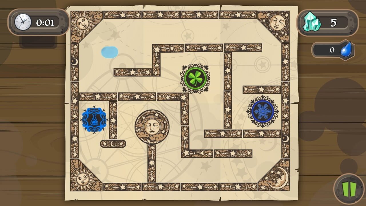Screenshot for Colours of Magic: Aqua Teeter